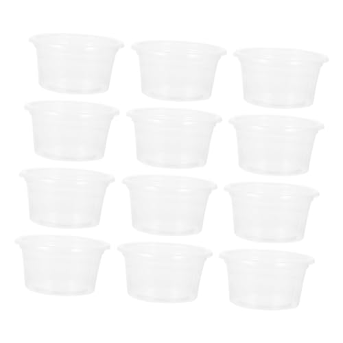 DIKACA 30個 爬虫類用餌水入れ 簡単清掃設計で水補給をサポート 多様な環境対応ペットアクセサリー