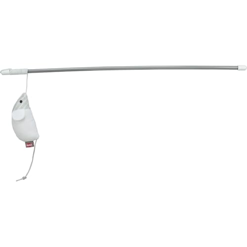 Image of TRIXIE Cat Fishing Rod Toy (Playing Rod Mouse)