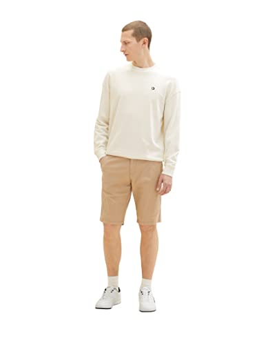 TOM TAILOR Herren 1035037 Slim Chino Bermuda Shorts mit Stretch, 24048 - Desert Fawn, 40 – Ansicht 6