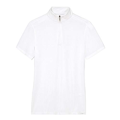 Dover Saddlery CoolBlast - 100 Ladies’ Short Sleeve Shirt, Color: Black, Size: Medium