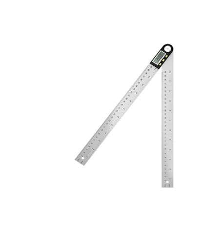 デジタル角度定規 90度 ステンレス製角度定規 測定器(300mm)