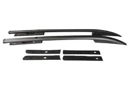 Barres de toit transversales haut de gamme en aluminium noir pour Mitsubishi L200