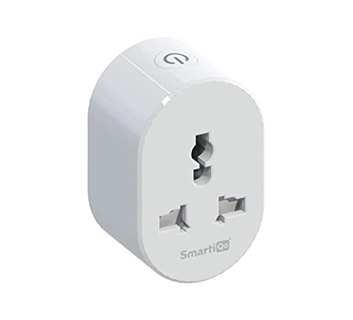SmartiQo 10A Smart Plug with Energy Monitoring Works with Google Home, Alexa and Siri, White-image-47