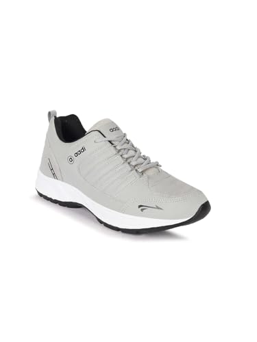 Image of AADI Men's Comfortable Lightweight Synthetic Leather Running, Walking & Gym Casual Sports Shoes