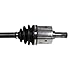GSP NCV36537 CV Axle Shaft Assembly - Left Front (Driver Side)