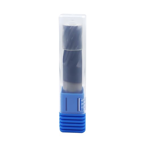 Image of 3 /4in Solid Carbide End Mill,Variable Helix, 6 Flute, Variable Geometry,AlCrN Coated Bits Tool for Medium Hardness Steel, Brass, Iron