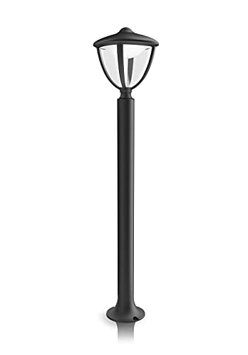 Philips 154733016 Robin Lampadaire Extérieur LED Intégrée Noir