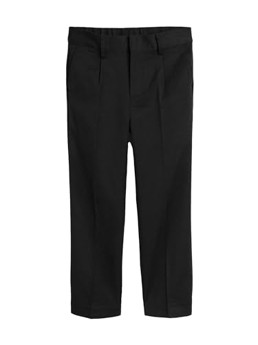 NEXT Jungen Bundfaltenhose (3-16 Jahre) Regular Schwarz 12 Jahre