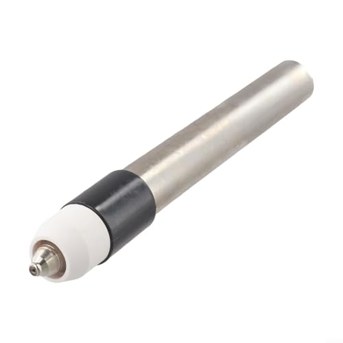 Cabezal recto para soplete de corte de plasma, compatible con cabezal cortador de plasma de cobre CNC, cuerpo de antorcha de mano de repuesto para boquillas (acero inoxidable)
