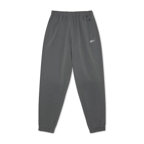 Reebok Men's Slim Training Jogger, Grey, Large