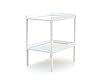 WEBABY - Cambiador madera con 1 estante Blanco #2