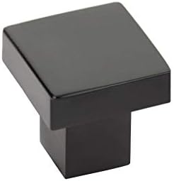 Emtek Hunter Cabinet Knob 1-5/8" Dimension, Flat Black
