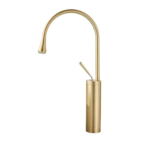 Robinet d'eau chaude et froide cascade pour vasque de salle de bain design