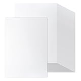 200 Sheets White Card Stock Printer Paper 32 lb/120 gsm Business Paper, White Cardstock Paper for Pringting, Copy, Arts Crafts, Letters, Invitations, Laser & Inkjet Printer Compatible