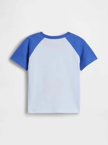 Image of Gap Baby Boys' Short Sleeve Raglan Logo Tee