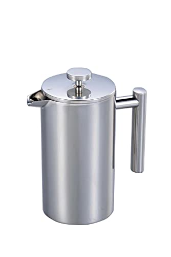 Heim Concept Macchina da caffè a doppia parete in acciaio