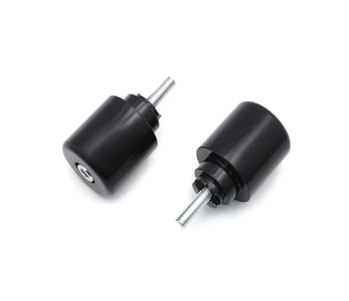 Bouchons d'extrémité de guidon noir pour moto Honda CB CBR VFR VTR