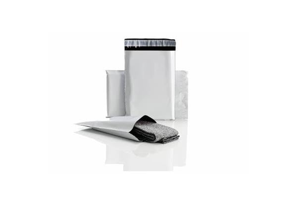 Sacchetti in polietilene coestruso bong polipack bianchi 310x420+50 mm a