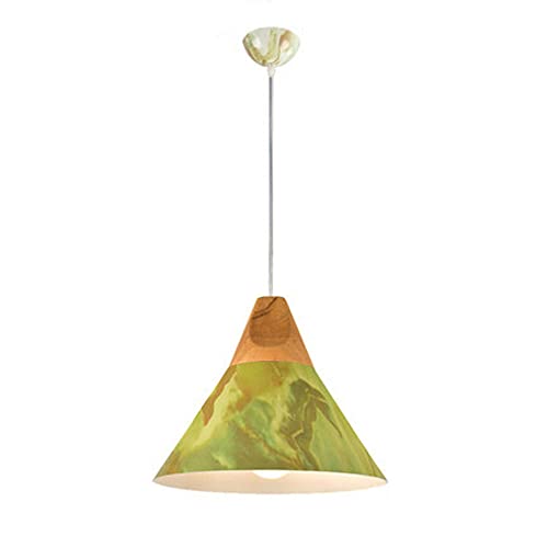 Chandelier LED effet bois pour salle à manger chaleureuse et lumineuse