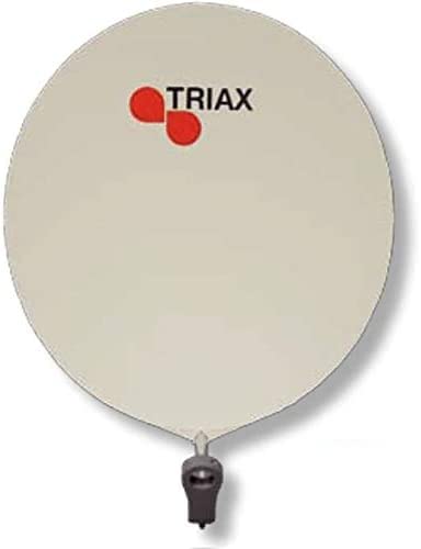 Parabole Fibre Triax DAP 910 90CM CRÈME Gain 39.7dB