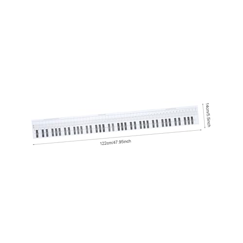 TOYANDONA 1 Pièce 88 illustration de clavier de piano tableau des doigtés de piano tableau de pratique du piano accessoire piano accessoires piano etiquette autocollante papier d’emballage - Les Beatles, Paul McCartney, John Lennon, RIngo Starr, George Harrison TOYANDONA 1 Pièce 88 illustration de clavier de piano tableau des doigtés de piano tableau de pratique du piano accessoire piano accessoires piano etiquette autocollante papier d'emballage – Image 3