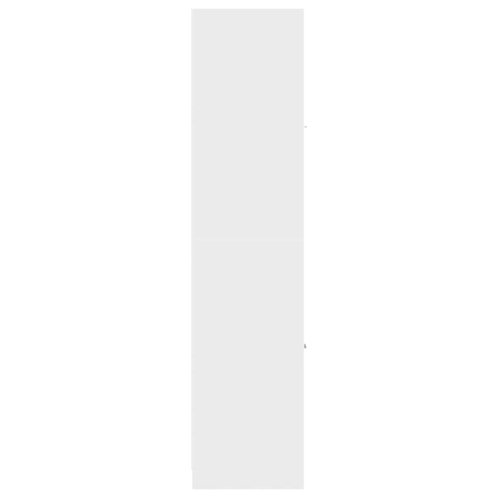 vidaXL Boticario Blanco 30x41x174,5 cm Madera de Ingeniería