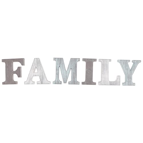 Cygmophing Letras familiares de madera envejecidas retro exquisitas letras de madera independientes adornos decorativos