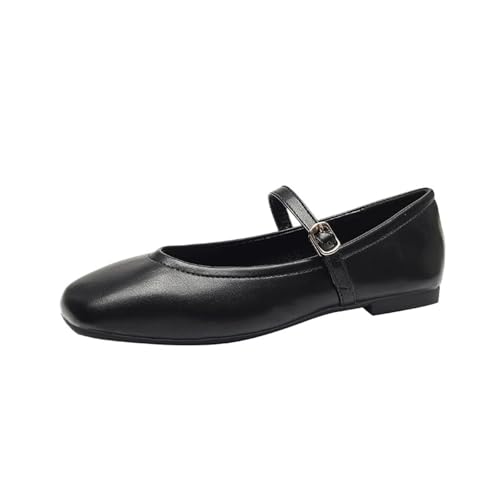 Mary Jane Shoes Female Versatile Chic Women's Slip On Flats