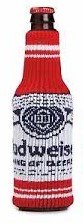 Budweiser Bottle Sweater Cooler - Red (1)