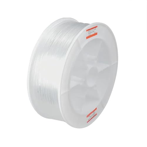Image of CLOUDSALE 8858ft(2700m) /roll Diameter 0.03in(0.75mm) PMMA Plastic End Glow Optical Fiber Light Cable for Car and Home Purpose (0.75MM /2700Meter)