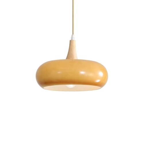 Lustre Verre Suspendu 28 cm Éclairage Doux pour Table de Chevet