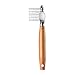 Dog and Cat Grooming Tools Ergonomic Wood Handle 9 Blade Tangle Remover Mat Splitter Breaker Rakes (Long Teeth)