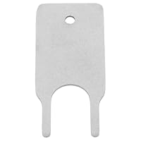 JECOMPRIS Toilettenpapier SchlüSsel Aus Metall FüR Handtuchspender ErsatzschlüSsel Kompakte GrößE 5.5X2.5X0.2Cm Praktisch FüR BüRo Zuhause Und Hotel
