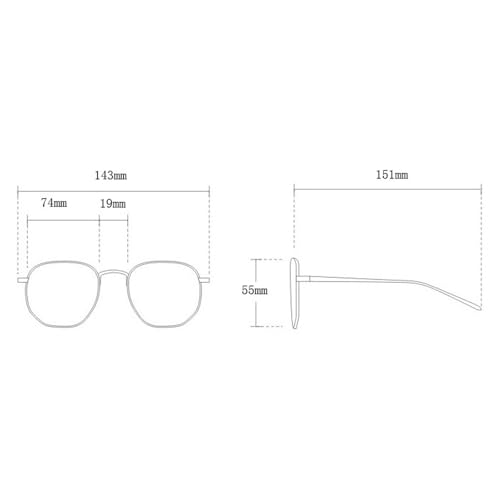 Oversized Round Sunglasses For Women Fashion Gradient Pilot Sun Glasses Men Punk Shades Outdoor UV Protection3