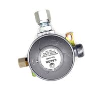 Regulador de gas de mamparo fijo para caravana y autocaravana 90° - Salida de 8 mm