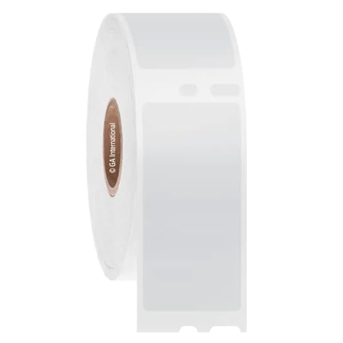Étiquettes thermiques compatibles Dymo orange 25,4x54mm à forte adhérence