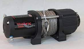 Winch eléctrico TrailFX ATV UTV 4500 lb con cuerda sintética miniatura 1