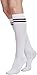 Urban Classics Damen Ladies College Socken Strümpfe Kniestr mpfe, White/Black, 40-42 EU
