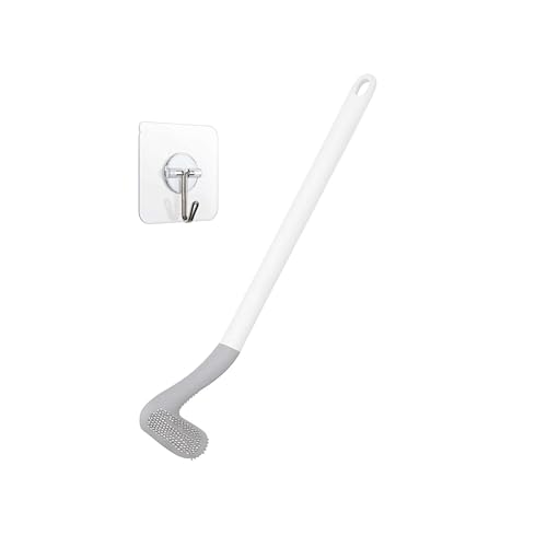 BLUEONE Plastic Toilet Cleaner Brush Head Flexible Deep Cleaning ...