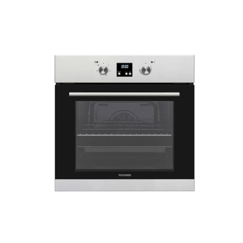 TELEFUNKEN Four encastrable pyrolyse TFKMP64X2, 65 litres, Chaleur brassée