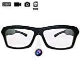 HD 1080P Camera Glasses with Video Loop Video Recorder Glasses Eyeglasses with 8GB SD Card