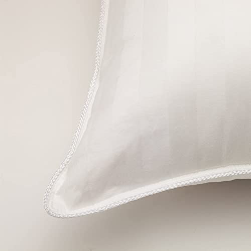Dream Solutions Usa 100% Hungarian White Goose Down Pillow, Luxury 700 Fill Power Standard Size #TOP2