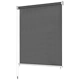 INLIFE Außenrollo 120 x 230 cm Anthrazit,1.48kg,43494