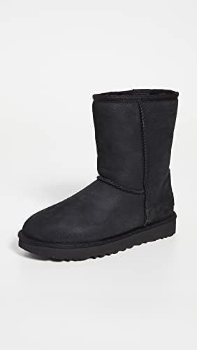 UGG W CLASSIC SHORT II Klasik Bot Kadın BLACK (SIYAH) 39 : Amazon