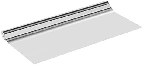 d-c-fix Self Adhesive Peel and Stick Waterproof Contact Paper for Kitchen and Bath Countertops Cabinets and DIY, Metallic Glossy Silver, 17,7" x 59"