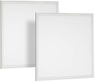 Neox 2x2 FT 27W 5000K Flat LED Troffer Panel Light, 0-10V Dimmable Drop