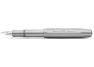 Kaweco STEEL Sport Füllfederhalter BB Silber