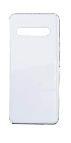Coque arrière LG V60 ThinQ blanche vitre cache batterie de rechange