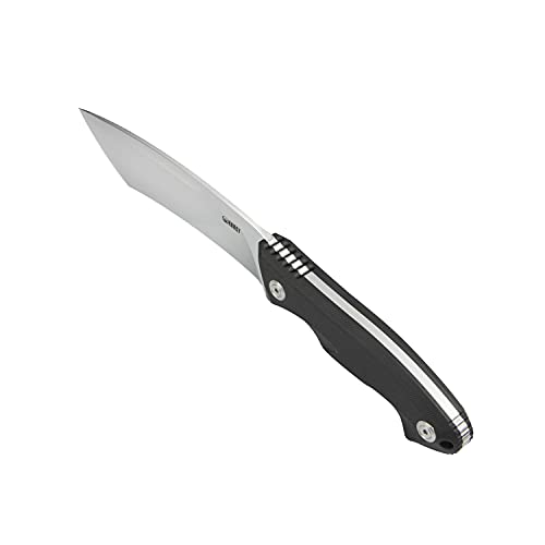 Kubey Chariot Kb274 10.2In High Carbon S.s. Fixed Blade Knife With 5.5In Tanto Edge Blade And Glass-Filled G10 Handle For Outdoor, Survival Camping And Edc (Mirror) #TOP2