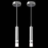 LIANGMH Modern Pendant Light Kitchen Fixture Dimmable LED Chrome Mini Pendant Lighting fo Kitchen Is